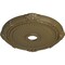 Ekena Millwork Heaton Ceiling Medallion (Canopies up to 6 1/2"), 27 1/2"OD x 3 7/8"ID x 2 1/4"P, Mississippi Mud CM27HEMMF - alternate 4